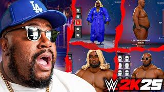 WWE 2K25 MyRISE CREATION SUITE BREAKDOWN! (Birth Of BIG FLAIR)