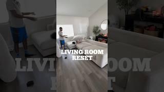 Clean my living room with me