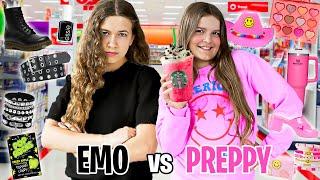 EMO  VS PREPPY  SHOPPING CHALLENGE!