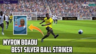 MYRON BOADU - BEST SILVER BALL STRIKER IN PES 21| YAZ HOLIC