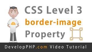 CSS3 border-image Property Custom Graphics Slice Tutorial