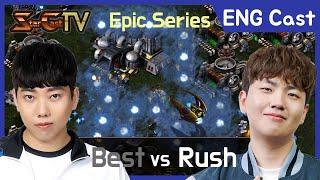 [ENG] "What a sick game! #16" Best vs Rush (PvT) - Starcraft Remastered (StarCastTV English) N-375