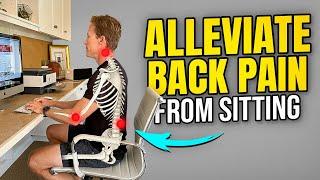 Back Pain From Your Sitting Position? Try These Anti-Flexion Exercises.