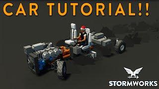 Pre-Release Modular Engine Car Tutorial - Stormworks Experimental Branch