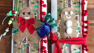 Paper Bag Junk Journal Tutorial - Gingerbread Man Journal