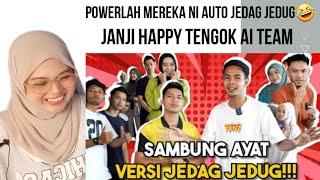 JEDAG JEDUG PALING PANJANG DALAM AI TEAM‼️ REACTION ALIEFF IRFAN | JEDAG JEDUG YOUTUBER MALAYSIA