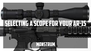 Selecting a Rifle Scope for your AR-15