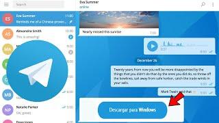 Cómo usar Telegram en tu PC o Laptop Windows / Con o sin celular 