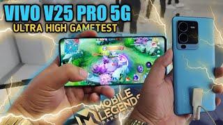 THE BEAST! Vivo V25 Pro 5G Ultra High Setting Performance / Gametest Mobile Legends BangBang