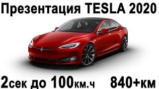 Презентация Tesla 2020 на русском! РЕВОЛЮЦИЯ Батарей, Новая Tesla Plaid и Tesla за 25.000$