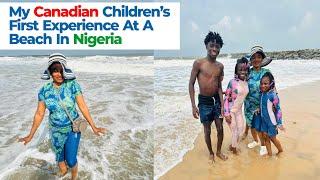 Lagos Beach Hits Different |Meeting My Former Boss |My Friend & I Took Our Children To The Beach