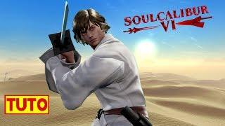 SOULCALIBUR 6 TUTORIAL : HOW TO MAKE LUKE SKYWALKER