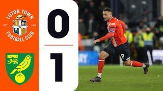 Luton 0-1 Norwich | Highlights