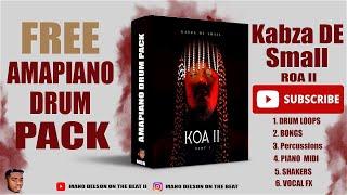 [FREE] Amapiano Drum Loops Pack 2022 | 🪘 | "Kabza De Small KOA II  " | prod.by Delson