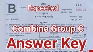 MPSC COMBINE GROUP C ANSWER KEY 2021,2022