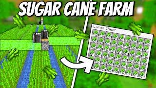 Sugar Cane Farm - 2000+ Per Hour - Minecraft 1.21+ Tutorial