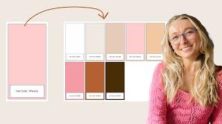 How to Turn a Color into a Brand Color Palette 