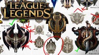 How I designed the FACTION CRESTS for LEAGUE OF LEGENDS