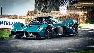 Aston Martin Valkyrie SCREAMING V12 SOUNDS!!