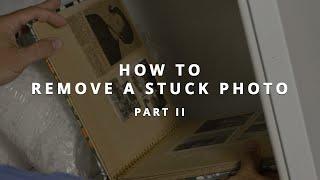 Tutorial: How to Remove a Stuck Photo from a Photo Album (Part 2—Freezing)