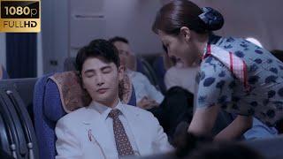 Movie! Stewardess fell with handsome guy at first sight. Then her next move surprised her colleagues