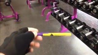 DON'T DROP A PEN AT PLANET FITNESS (lunk alarm)