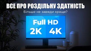 Яку роздільну здатність монітора обрати? | Що таке нативне розширення?