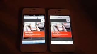 iPhone 4S iOS 6.1.3 vs iOS 9.2