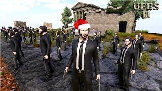 98 JOHN WICK INVITE 2,000,000 MONGOLS FOR CHRISTMAS DINNER ON OLYMPUS TEMPLE | UEBS 2