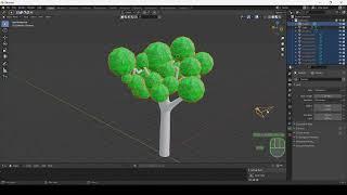 make a tree with blender, blender ile bir ağaç tasarlamak, ساخت درخت با بلندر