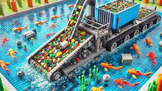 Lego Technology Remove Millions Of Plastics From The Ocean ️ Lego Auto Tech