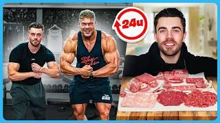 24 UUR leven als wereldkampioen BODYBUILDING! (Met Wesley Vissers)