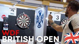 My journey at the WDF British Open Darts Tournament 2023