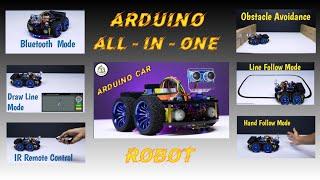 Arduino All - in - One Robot  ||  Tech Learn ||