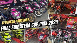 Blusukan Paddock Final Sumatera Cup Prix (SCP) 2024 di Jambi