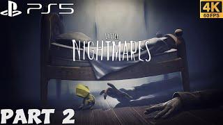 LITTLE NIGHTMARES PS5 WALKTHROUGH GAMEPLAY PART 2 - THE JANITOR / No Commentary