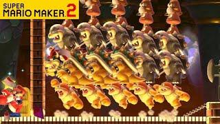 SUPER MARIO MAKER 2 - KOOPALINGS BOSS RUSH & FIGHT LEVEL STAGES [Nintendo Switch]