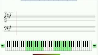 Jalmus : free sight-reading software - How to read piano music