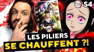 NEZUKO EST EN DANGER ?!! Trailer Saison 4 de Demon Slayer : Arc de l'Entrainement des Piliers