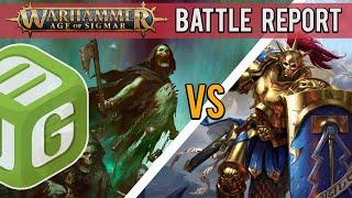 NEW MATCHED PLAY - Nighthaunt vs Stormcast Eternals Age of Sigmar 4th Edition Battle Report Ep 1