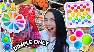 DIMPLE ONLY FIDGET SHOPPING!!  *JUMBO Dimple Deluxe*