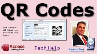 How to Display QR Codes in your Microsoft Access Database Forms