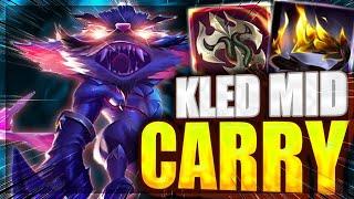 When A Challenger Kled Faces Galio Mid...