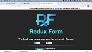 Redux Form In Hindi - Making Login/SignUp form in React