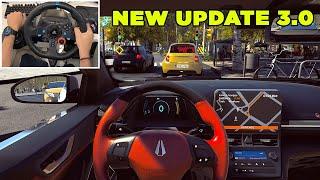 NEW PATCH 3.0 UPDATE | Taxi Life: A city driving simulator gameplay (Logitech G29)
