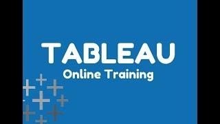 Tableau Online Training  Demo