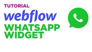 WebFlow WhatsApp - tutorial Español 