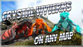 Get Crystal Wyverns On Any Map In Ark Survival Evolved