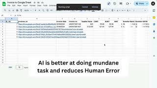 Automate Scanned Invoice Data Extraction to Google Sheets with Our AI Vision Tool