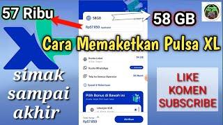 Cara Paketin Pulsa XL Ke Kuota || Cara Daftar Internet Murah XL Unlimited